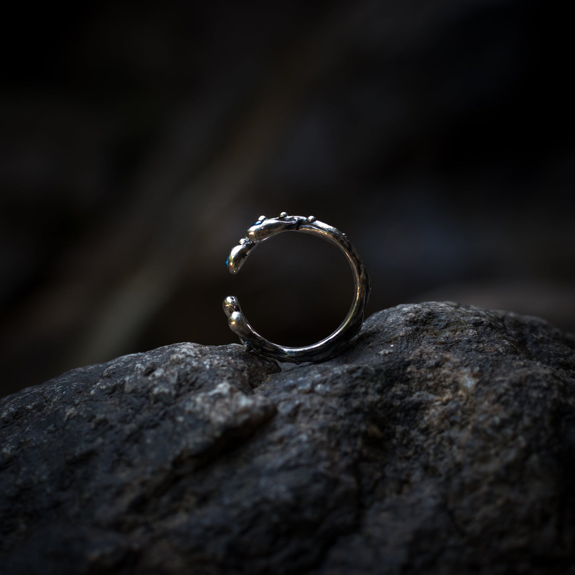 multi stone ring