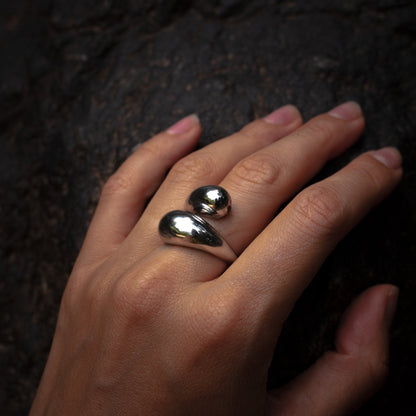 Dome Silver Ring - DROPS