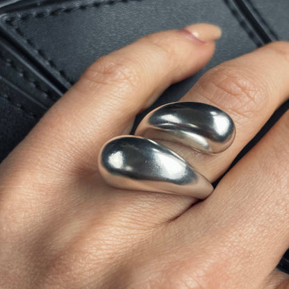 Dome Silver Ring - DROPS